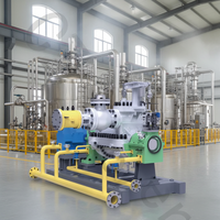 Turbina de Vapor C380 de Tamaño Mini, Multietapa, Tipo de Contrapresión, con Potencia de 0-3000KW para Accionamiento Industrial y Energía para Fábricas