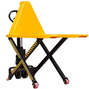 Transpaleta manual hidráulica 1ton 2ton carretilla elevadora manual de alta elevación gato hidráulico elevador de tijera - Product Image 2