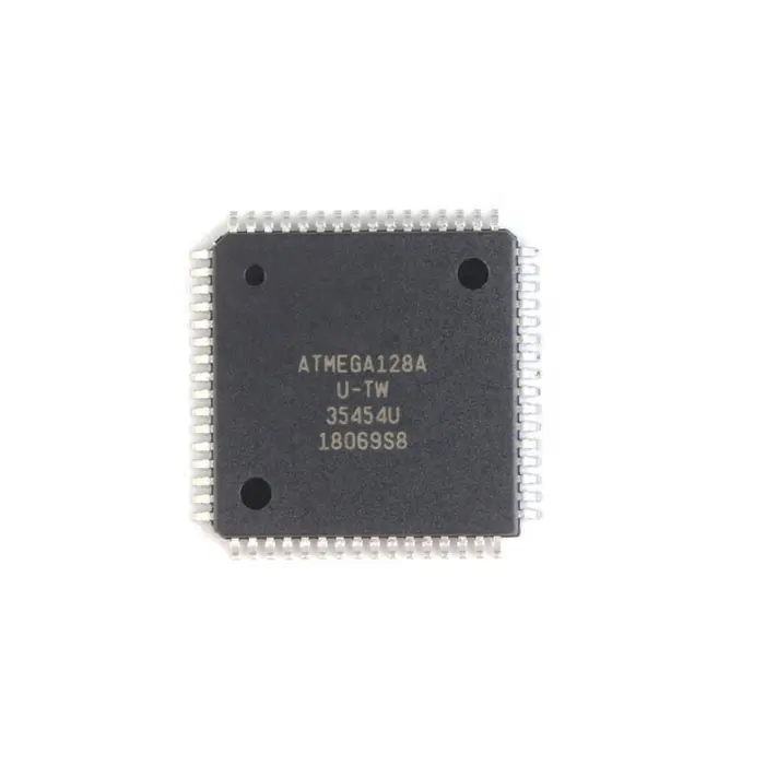 10 Stücke ATMEGA128A ATMEGA128A-AU QFP-64 8-Bit Mikrocontroller Ic Neu qu 