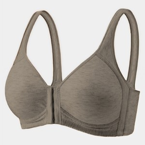Reggiseno contenitivo taglie forti M-6XL con chiusura frontale, reggiseno minimizzatore senza ferretto in cotone a copertura totale per donne formose - Product Image 6