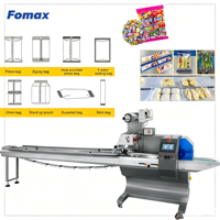Machine d'emballage commerciale haute vitesse pour bonbons, pain, légumes (avec option perforation) et ensacheuse continue