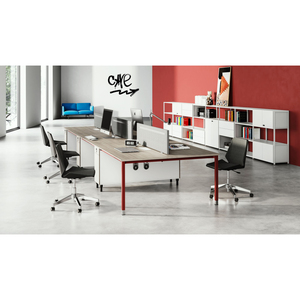 Meubles de bureau modulaires modernes et durables, poste de travail en cubicle, table de travail, bureau informatique - Product Image 3