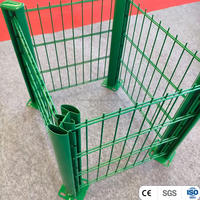 Clôture de jardin à double fil haute sécurité 868, grillage à double fil 656, galvanisé et thermolaqué, 6 pieds, pour la sécurité domestique