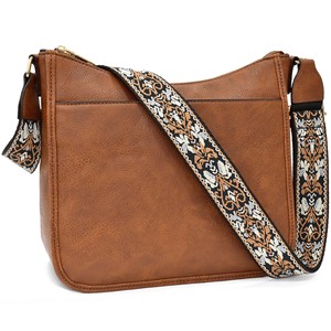 Bolso Bandolera de Moda PU con Cierre de Cremallera, Forro de Poliéster, Gran Capacidad, Uso Diario, para Hombre, con Correa de Hombro Decorada - Product Image 2