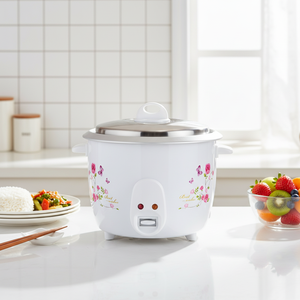 Cuisinière à riz automatique 700W 1,8L avec revêtement antiadhésif, cuisson rapide, maintien au chaud pour usage en cuisine, contrôle mécanique du minuterie, synchronisation précise - Product Image 5