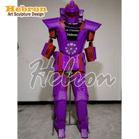 Costume de robot LED couleur unie pour adultes, veste unisexe, tenue de spectacle, armure lumineuse colorée, vêtements miroir, casques pour fêtes et spectacles
