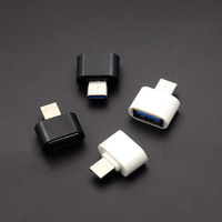 Adaptateur de câble Micro USB OTG Type C mâle vers USB, connecteur OTG de données
