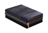 Livre d'affaires personnalisable à couverture rigide et reliure spirale A4/A5, impression de logo personnalisée, papier offset, pelliculage – Cadeau idéal pour les réunions