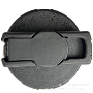 ล็อคฝาถังน้ำมันเชื้อเพลิงสำหรับ C100 Nanjing Eco SAIC Yuejin C300 C500สีดำวัสดุ ABS พร้อมคลิปออกแบบมาตรฐาน IV แห่งชาติ - Product Image 2