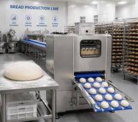 Machine automatique commerciale pour la fabrication de boulettes de pâte, machine à couper et à arrondir la pâte pour usage en boulangerie