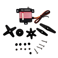 Servomoteur numérique plat MJ-3009HV 8.4V 30kg de couple, boîtier CNC en aluminium haute tension, accessoires RC pour avion, hélicoptère, voiture, bateau