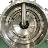 Centrifugeuse à vis horizontale continue avec moteur, engrenage et roulement pour la séparation solide-liquide des cristaux