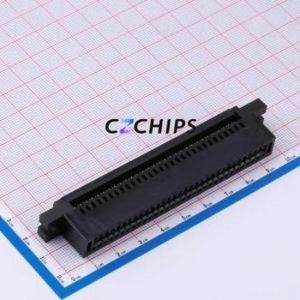 EC60P03BK-0002 Gold Finger Connector P=2.54mm Connector ( Connector Type: EDGE SLOT )( Pitch: 2.54mm )( Total PIN Count: 60P ) - Product Image 1