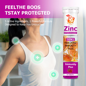 Tabletas Efervescentes de Zinc Más Vendidas con Miel de Manuka Australiana, Refuerzo de Zinc, Aumenta el Sistema Inmunitario, Apto para Adultos y Niños - Product Image 2