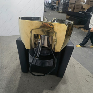 Hot-selling Popular Modern Leather Hair Salon Semi-<b>reclining</b> Water Jet Hair Washing Bed High-end Factory Direct Sale - Product Image 4