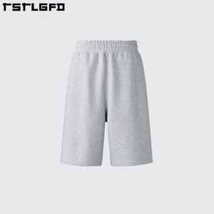 Logo personnalisé Durable French Terry Gym Shorts Respirant Coton Workout Activewear Écologique Casual Sports Fitness Solid - Product Image 5