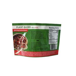 Finition brillante papier d'aluminium Doypack support pochette à fermeture éclair barrière en plastique Snack alimentaire sac aliments congelés chili poudre Mylar sac de rangement - Product Image 1