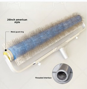 6/9/10/20 Inch Industrial OEM Self-Level <strong>Spiked</strong> <strong>Roller</strong> with Steel Needle for Removing Bubbles - Product Image 5