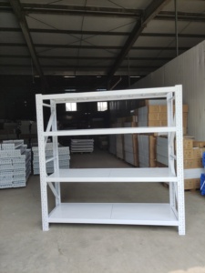 זול תכליתי אחסון מדפי עמיד פלדה מדפים מקורי 4-שכבות מדפי - Product Image 5