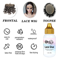 Colle pour perruque en dentelle imperméable à forte tenue, résistante à la transpiration, avec logo personnalisé, pour perruques Lace Front