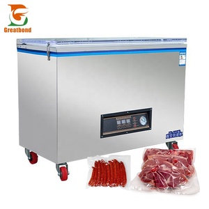 Máquina de Envasado al Vacío Industrial de Doble Bomba de Bajo Precio Modelo 1000 para Sacos Grandes, Tipo Largo, para Granos Húmedos y Secos, Cereales, Frijoles y Arroz - Product Image 1