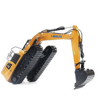 Excavatrice RC hydraulique Kabolite K336 1/16 en alliage, modèle de construction télécommandé pour hobby