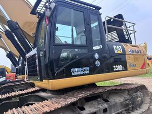 รถขุดตีนตะขาบ CAT 330D2L มือสอง ขนาด 30 ตัน พร้อมบุ้งกี๋ สำหรับงานก่อสร้างและงานดิน - Product Image 1