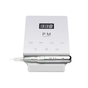 PM yüz dövme kalemi Microblading dijital PMU makinesi kalıcı makyaj cihazı