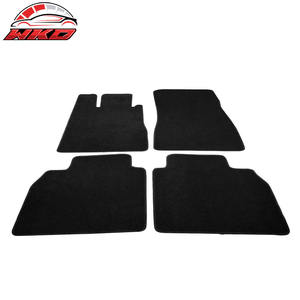 พรมปูพื้นสำหรับเบนซ์ W220 เอสคลาส 98-05 4 ชิ้นพรมกันลื่นด้านหน้าและด้านหลังสีดำกำมะหยี่ - Product Image 3