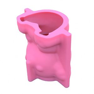 Molde de hormigón de silicona de <span class=keywords><strong>Koala</strong></span> australiano de dibujos animados 3D Simple innovador para maceta, portalápices, tarro de vela - Product Image 4