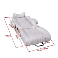 Siège passager en cuir personnalisé pour camping-car nouveau design de lit converti pour camping-car et camionnette Modification sièges de voiture uniques
