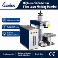 Offre Spéciale Machine de Marquage et Gravure Laser à Fibre Raycus Portable de Bureau 20W 30W 50W Max pour Cartes de Visite, Étiquettes pour Animaux et Pneus