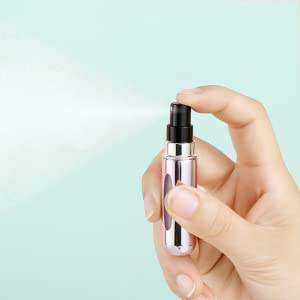 휴대용 5ml 미니 여행용 향수 아토마이저 리필 가능한 케이스 향수 펌프 및 빈 스프레이 병 포함 - Product Image 3