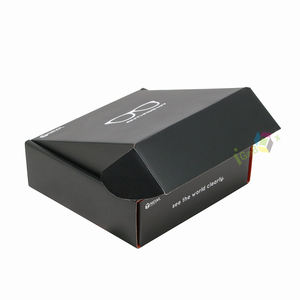 免费样品批发折叠瓦楞纸箱定制印刷彩色包装纸板箱邮件发货带定制标志 - Product Image 6