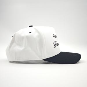 Gorra de Béisbol de Cinco Paneles con Letra Bordada en 3D de Dos Tonos, Logotipo Bordado Personalizado, Gorra de Algodón Estilo Dad Hat - Product Image 4