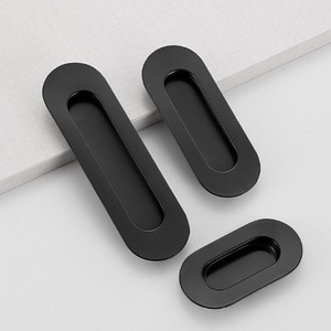 Manijas de Acero Inoxidable para Cajones, Diseño Rectangular Minimalista, Herrajes Antirust para Puertas de Gabinete - Product Image 4