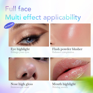 Matita Illuminante Metallica Glitterata Effetto Minerale per Occhi Luminosi Cruelty Free Effetto Abbagliante per il Trucco - Product Image 5