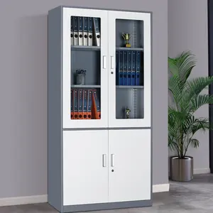 luoyang Huadu Customized Available QC Full Control 100% Full Inspection four Doors Swing Steel Filing Cabinet
