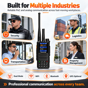 Radio de communication portable POC avec carte SIM 4G LTE longue portée, portée illimitée de 3000 miles, talkie-walkie, téléphone - Product Image 6