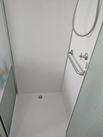 Panneau mural de douche moderne en PVC, facile à installer, imperméable et ignifuge, design graphique, pour salle de bain, cuisine, intérieur domestique