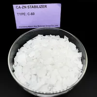 Stabilisateur de chaleur Calcium Zinc pour PVC, poudre stabilisatrice écologique non toxique pour tuyaux, profilés, fenêtres, portes, câbles et fils industriels en PVC