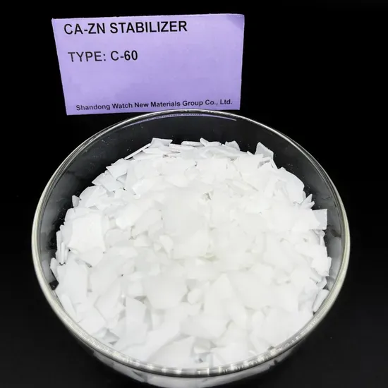 Calcium Zinc Pvc Stabilizer Heat Stabilizer Powder Eco Friendly Non Toxic for Pvc Pipe Profile Window Door Cable Wire Industrial