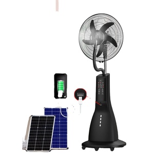 Ventilador de Agua Vertical Portátil con Atomización y Humidificación, Carga Solar, para Uso Doméstico y Comercial - Product Image 2