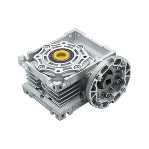 HLTNCWorm <b>Gear</b> Reducer NMRV040 Input Hole 14mmoupput Hole 25mm <b>Gear</b> Ratio Worm Gearbox for 80 110 130 mm Motor or 110mmcnc - Product Image 1