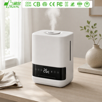 RUNAL 6L Humidificateur d'air électrique intelligent à ultrasons à remplissage par le haut, brume froide et chaude, avec Wi-Fi Tuya pour la maison