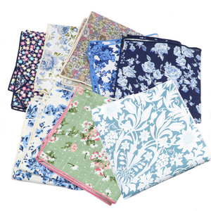 Nuovo Fazzoletto da Taschino per Uomo e Donna, Fazzoletto Floreale Stampato per Matrimoni e Feste, Asciugamano Elegante - Product Image 1