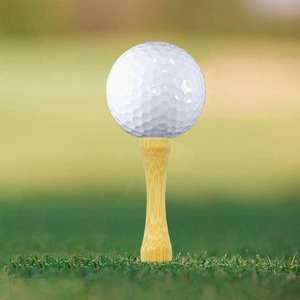 Bamboo <b>Golf</b> Tees 80mm Durable Wood Tee For Outdoor Practice - Product Image 2