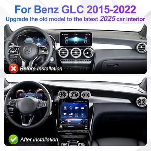 NaviHua Android <b>Car</b> Radio Carplay <b>for</b> Mercedes Benz C GLC Class W205 X253 2015 2022 LCD Dashboard Auto Head Unit Monitor Upgrade - Product Image 5
