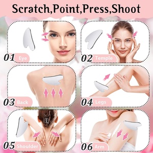 Набор инструментов для массажа лица из нержавеющей стали - Product Image 3