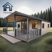 Maison mobile pliable de 30 pieds avec cuisine, salle de bain, résistante au feu et aux tremblements de terre, maison préfabriquée modulaire